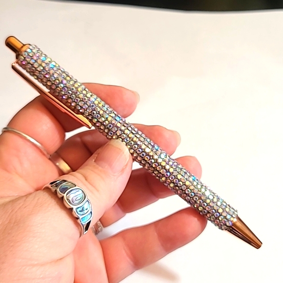 Multicolor Rhinestone Pen - Picture 3 of 3